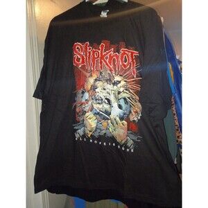 RARE SLIPKNOT ART VINTAGE VTG METAL ROCK TEE ALL HOPE IS GONE SIZE X-SMALL
